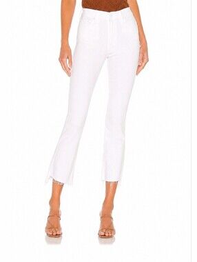 MOTHER The Insider Crop Step Fray  Fairest Of Them All Jeans   Women Size 33